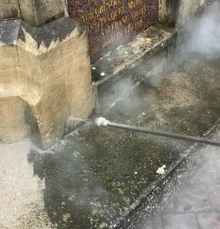 nettoyage écologique monument